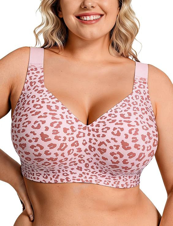 Plus Size Wireless Jelly Bra W - T Shirt Bra Seamless ulasan dan harga