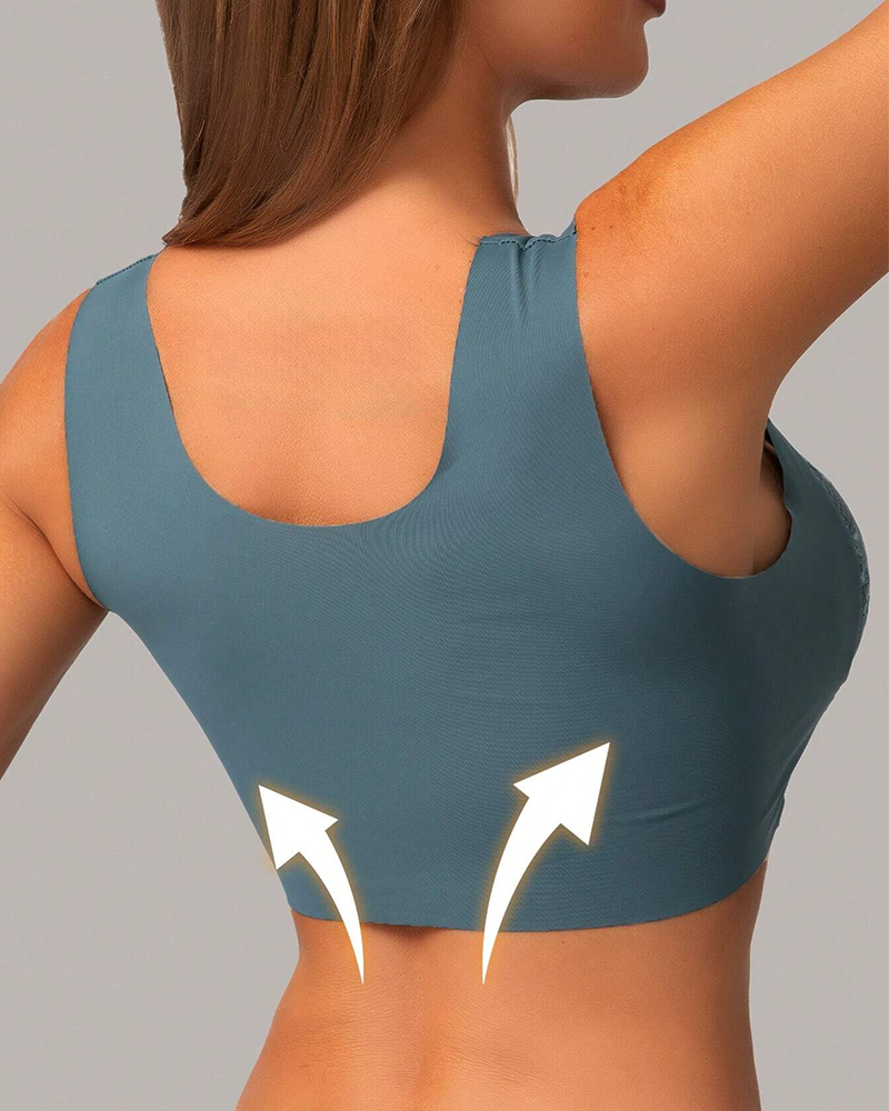 FINETOO 4Pcs Plus Size Sexy Cr - T Shirt Bra Seamless ulasan dan harga